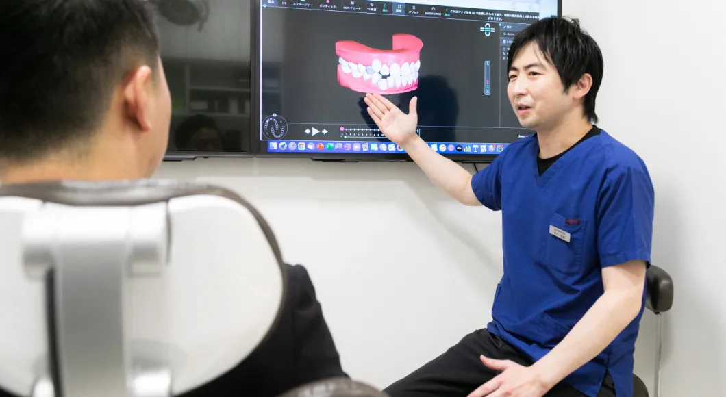 治療前に事前に3Dシミュレーションができる